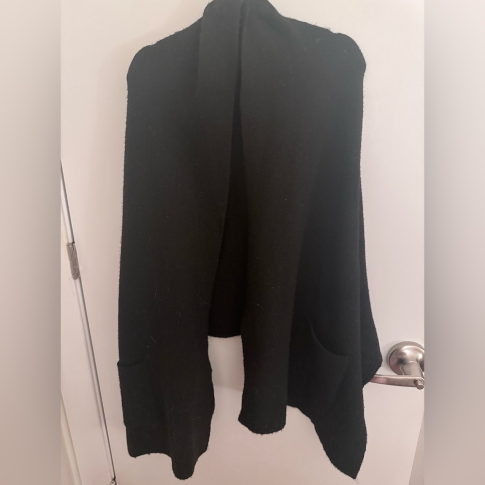 Anthropologie Black Women's Poncho